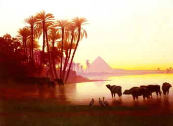 查爾斯 西奧多 弗裡爾 Along The Nile